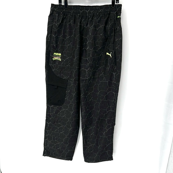 Puma X ninja turtles NWT men’s puma tech pants large relaxed fit - Picture 1 of 14